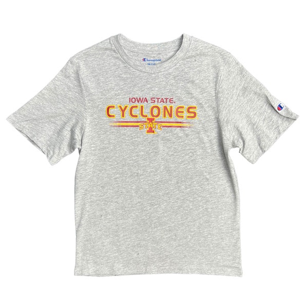 Champion® Youth I-State Cyclones Gray T-shirt